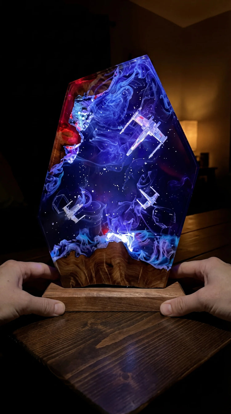 John´s Resin Lamps – Miller Galaxy Works
